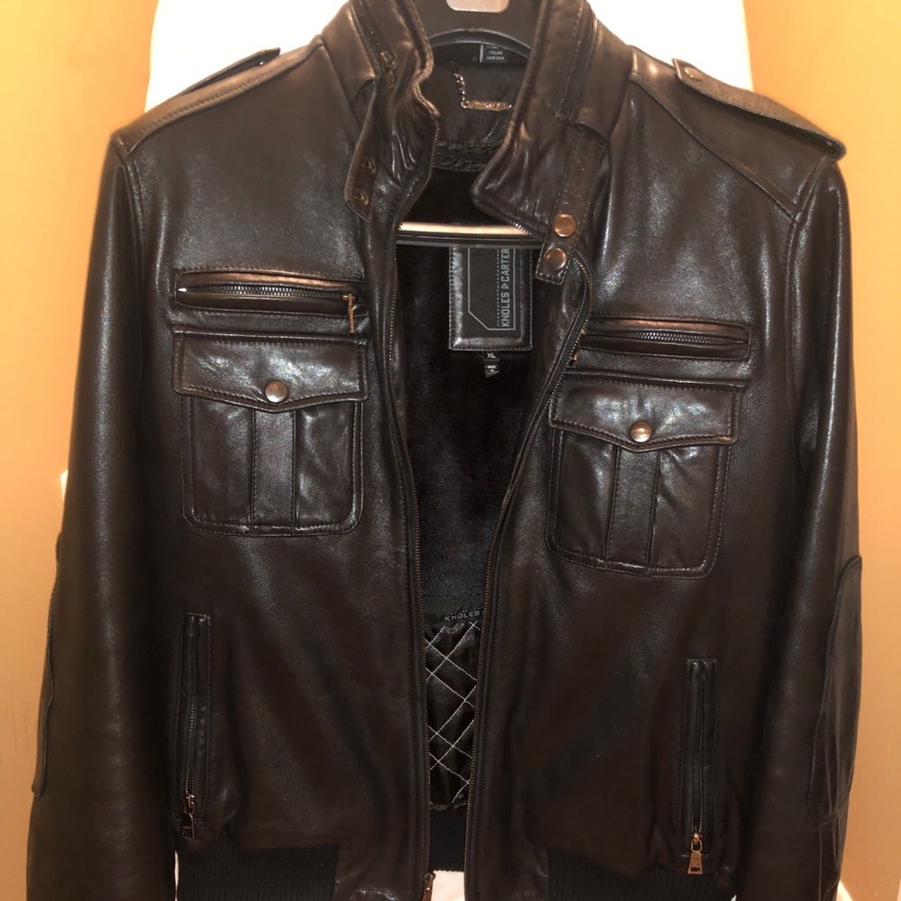 Knowles & Carter Butter soft Leather Jacket